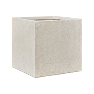 Antwerp Square Planter Beige (37x37x37cm)