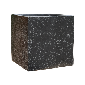 Terrazzo Cube Black (50x50x50cm)