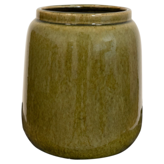 Nine  Váza Olive Green (21x23cm)