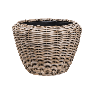 Ratan šedohnědý venkovní (80x62cm)