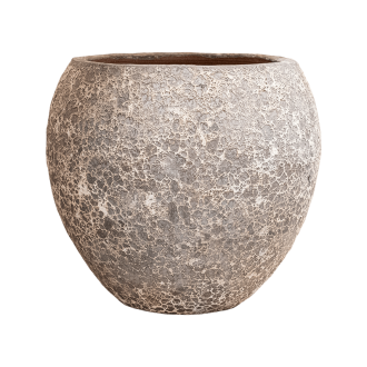 Lava Balloon  Rust Metal Brown (60x55cm)