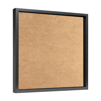 Hout frame MDF RAL 9005 satin gloss (60x60x6cm)