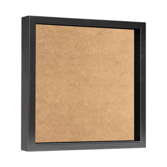 Hout frame MDF RAL 9005 satin gloss (40x40x6cm)