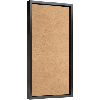 Hout frame MDF RAL 9005 satin gloss (80x40x6cm)